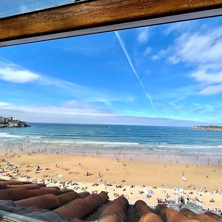 Atico Primera Linea Playa De San Lorenzo Хихон Экстерьер фото